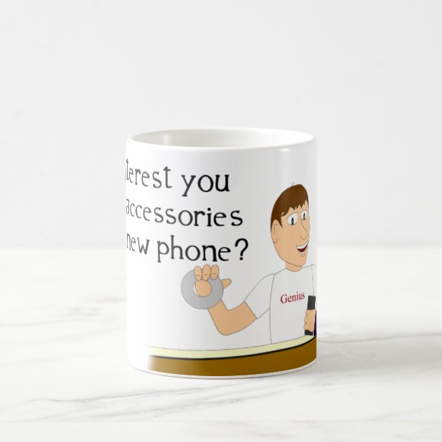 Duct Tape Phone Mug (Center)