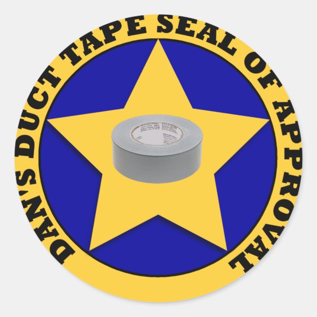 Duct Tape Seal of Approval (Front)