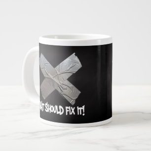 Duct Tape Should Fix It Large Coffee Mug