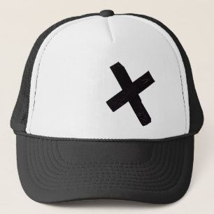 duct-tape trucker hat