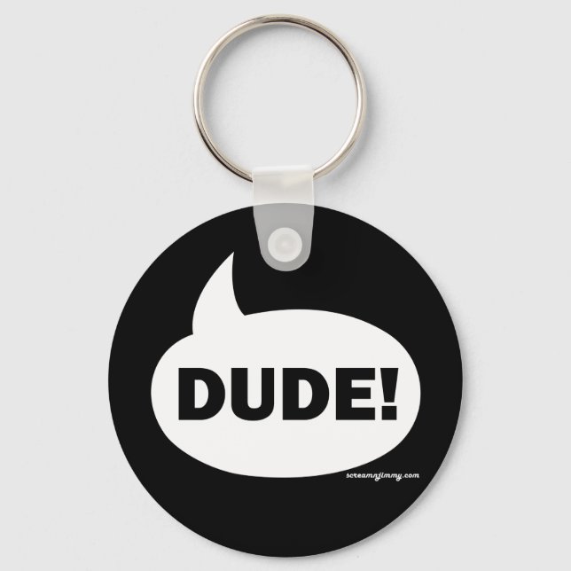 DUDE 1b Key Ring (Front)