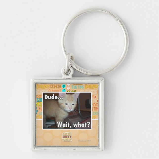 Dude Key Ring (Front)