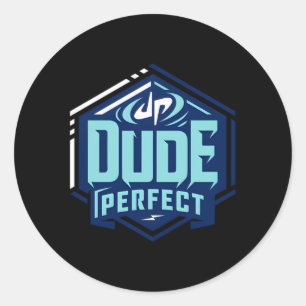 Dude Perfect Hexagon Insignia Classic Round Sticker