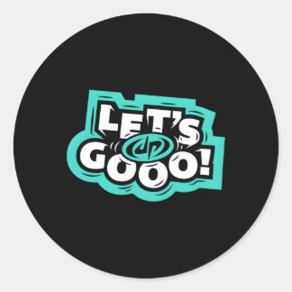 Dude Perfect Let'S Go Classic Round Sticker