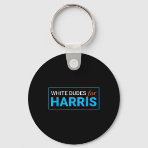 Dudes For Harris Harris Waltz 2024 Election Kamala Key Ring