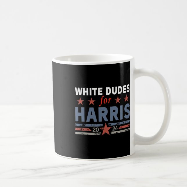 Dudes For Kamala Harris 5  Coffee Mug (Right)