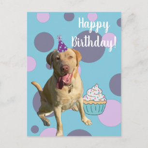 Dudley Labrador Birthday  Card