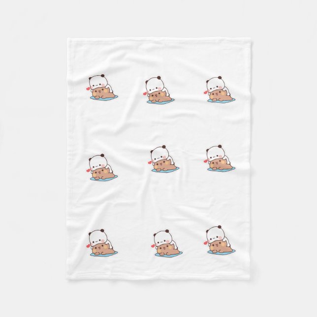 DUDU BUBU LOVE SHEET FLEECE BLANKET (Front)