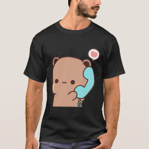 Dudu Is Making A Call To His Bubu, Cute Panda Bear T-Shirt