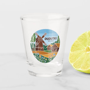Dudutki Museum Complex Belarus Shot Glass