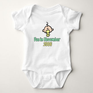 Due in November 2006 Baby Bodysuit