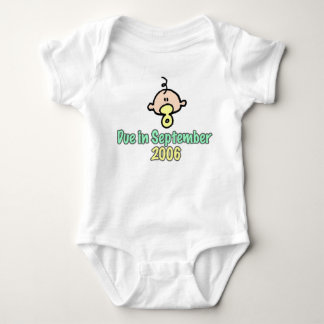 Due in September 2006 Baby Bodysuit