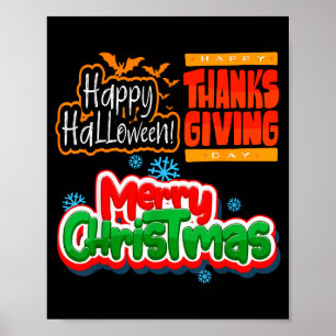 Due To Inflation This Is My Halloween Thanksgiving Poster