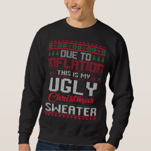 Due to Inflation This Is My Ugly Christmas Sweater