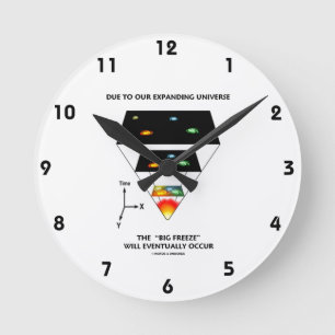 Due To Our Expanding Universe Big Freeze Occur Round Clock
