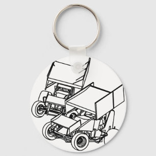 Duel Sprints Key Ring