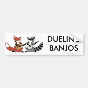 Duelling Banjos Bumper Sticker