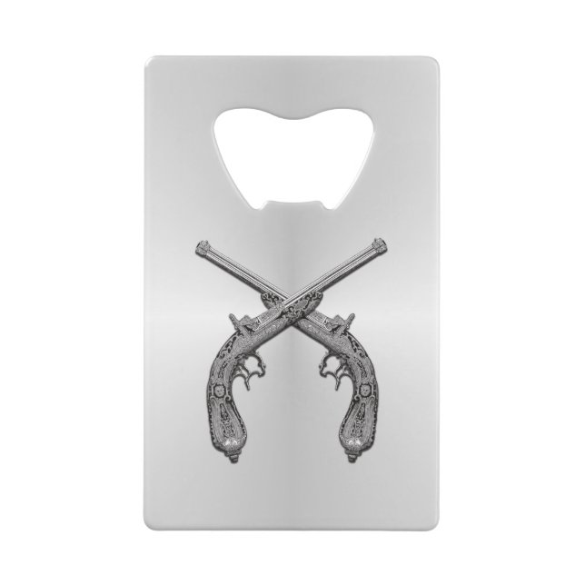 Duelling Pistols Silver (Back)