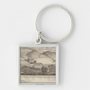 Duerr, Nusbaumer, Bachelder ranches Key Ring