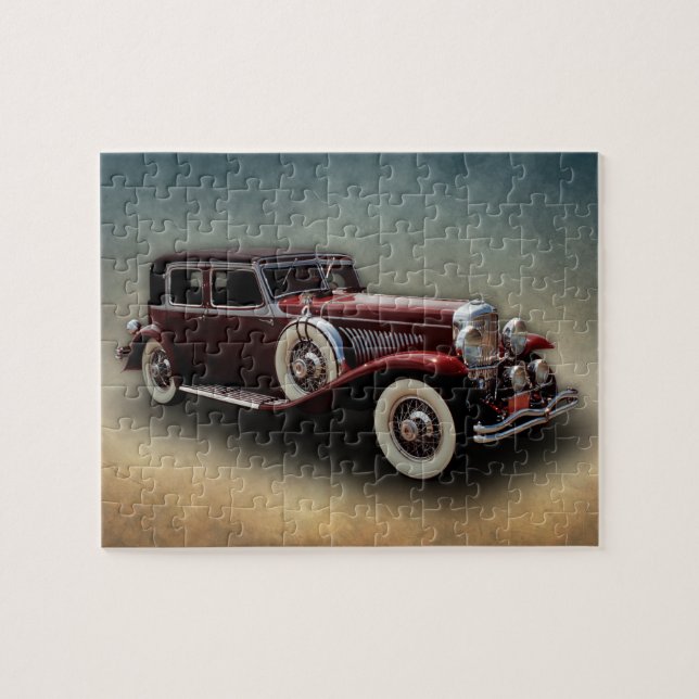 Duesenberg (Duesy) Model J Classic Car Jigsaw Puzzle (Horizontal)