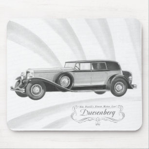 Duesenberg Motor Car Mouse Pad