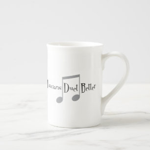 Duet (Notes) Bone China Mug