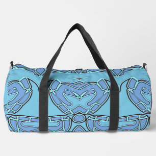 Duffel Bag, A blue colour classic stylish design Duffle Bag