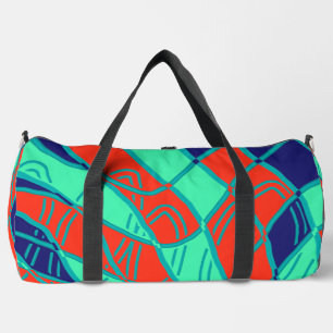 Duffel Bag, A multicolor classic stylish design  D Duffle Bag