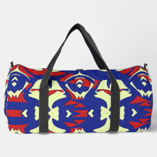 Duffel Bag, A multicolor classic stylish design D Duffle Bag