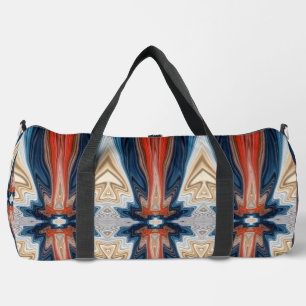 Duffel Bag, Modern multicolor classic design    Duffle Bag