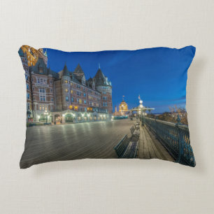 Dufferin Terrace at dawn Decorative Cushion