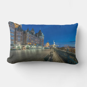 Dufferin Terrace at dawn Lumbar Cushion