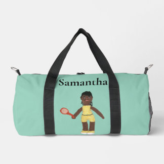 Duffle Bag - Tennis Player Doll