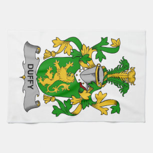 Duffy Family Crest Tea Towel