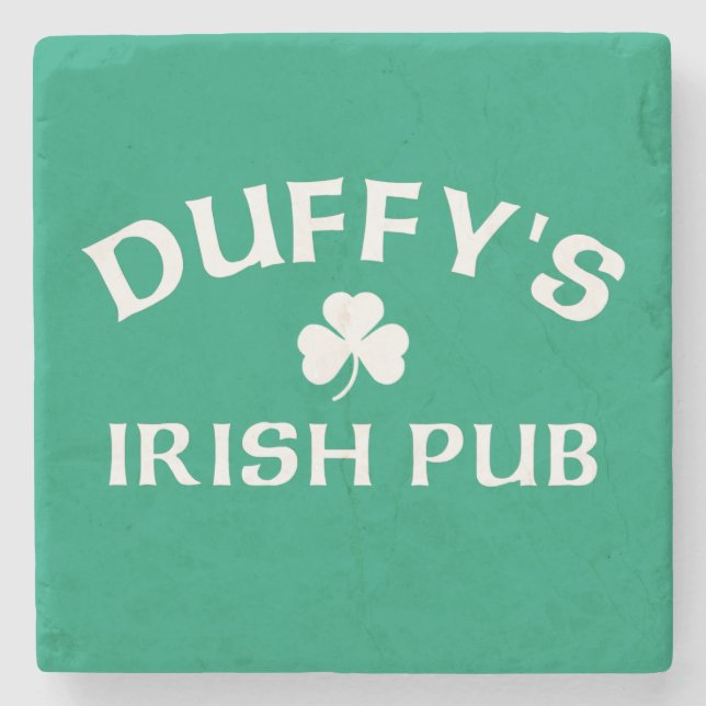 Duffy's Irish Pub  Stone Coaster (Front)