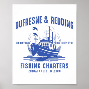 Dufresne And Redding Fishing Charters Lover Poster
