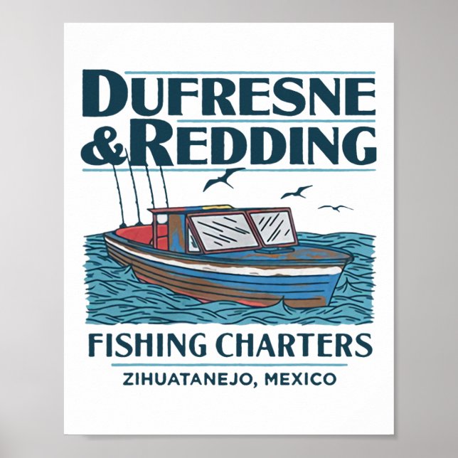 Dufresne And Redding Fishing Charters  Poster (Front)