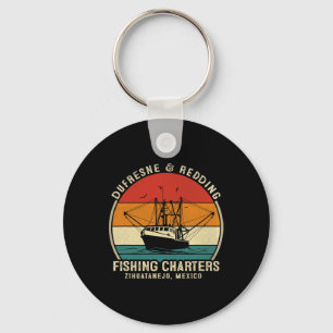 Dufresne And Redding Fishing Charters - Vintage Bo Key Ring