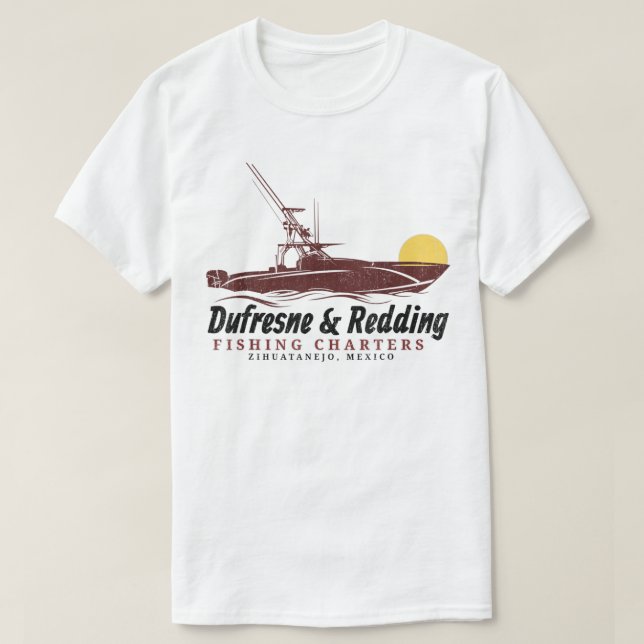 Dufresne And Redding Fishing Charters Zihuatanejo  T-Shirt (Design Front)