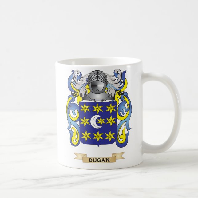 Dugan Coat of Arms Coffee Mug (Right)