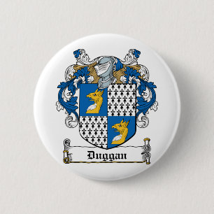 Duggan Family Crest 6 Cm Round Badge