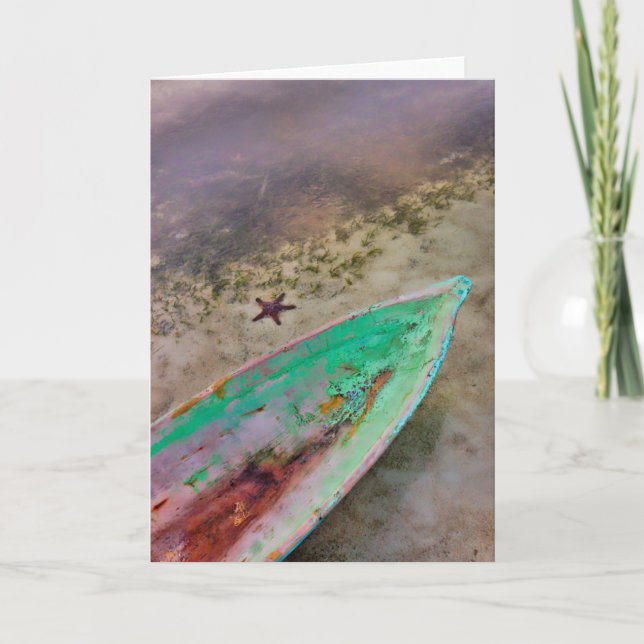 Dugout and Starfish, Rote Card (Front)