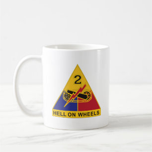 DUI - 2nd Armoured Division Coffee Mug