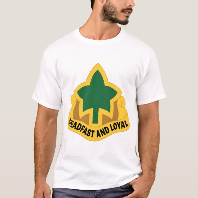 DUI - 4th Infantry Division T-Shirt (Front)