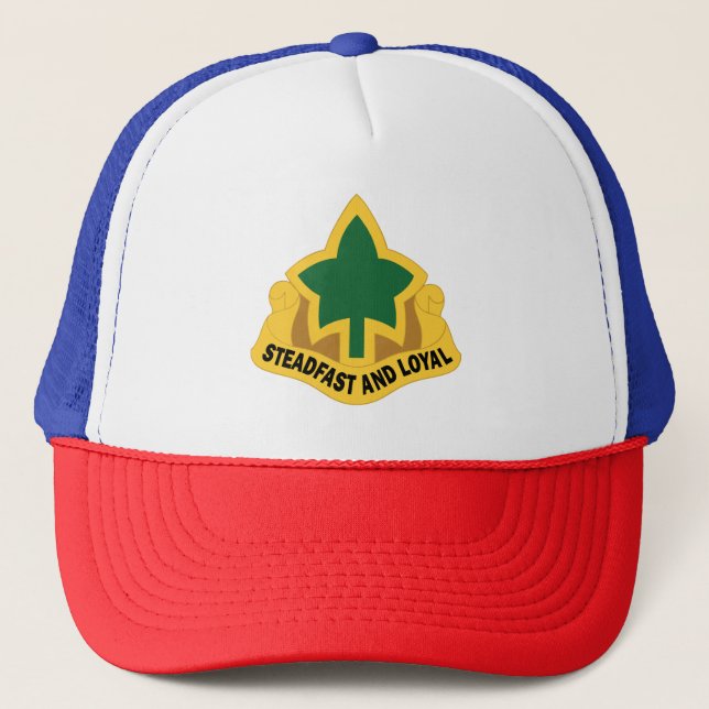 DUI - 4th Infantry Division Trucker Hat (Front)