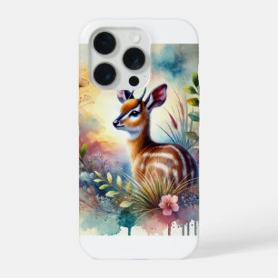 Duiker in Light 280824AREF141 - Watercolor iPhone 15 Pro Case