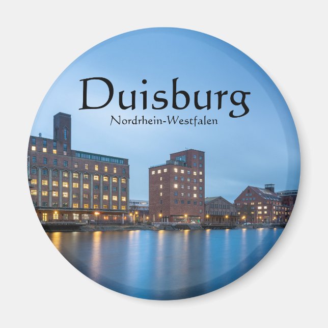 Duisburg Germany Magnet (Front)