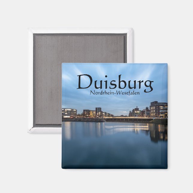 Duisburg Germany Magnet (Front/Back)
