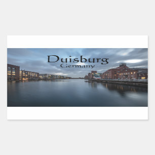 Duisburg Germany Rectangular Sticker