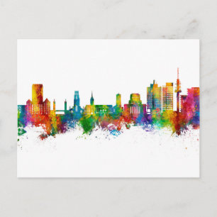 Duisburg Germany Skyline Postcard